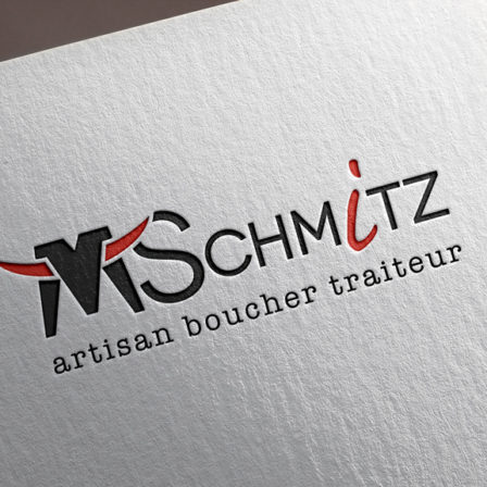Graphic Plugin, agence de communication à Liège : Projet : Logo : Boucherie Schmitz