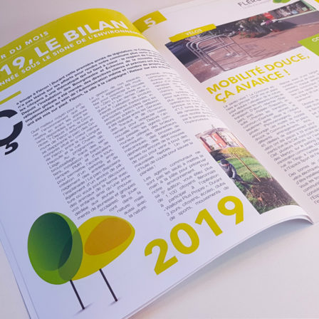 Graphic Plugin, agence de communication à Liège : Projet : Magazine : Commune de Fléron