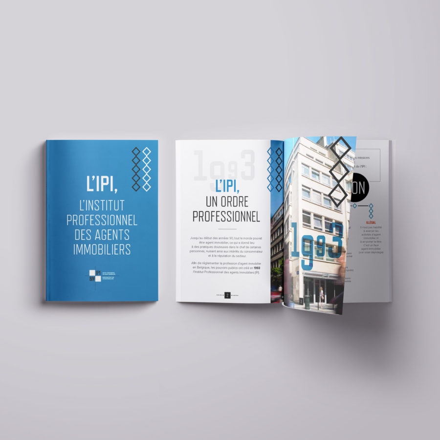 Graphic Plugin, agence de communication à Liège : Projet : Brochure : IPI