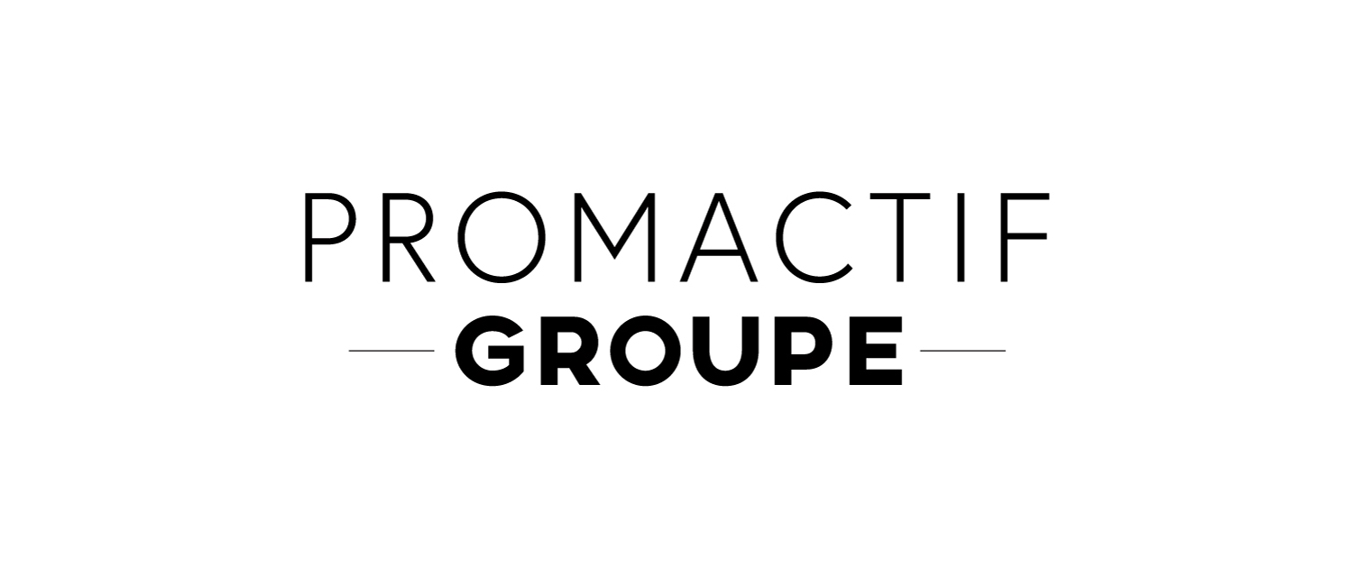 Graphic Plugin, agence de communication à Liège : Projet : Logo pour Promactif Groupe