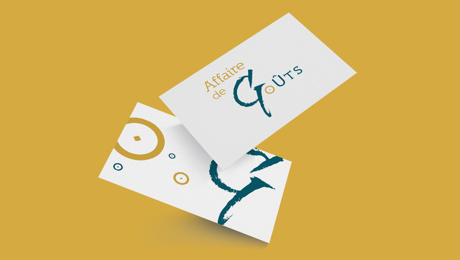 Graphic Plugin, agence de communication à Liège : Projet : Logo pour Affaire de Goûts