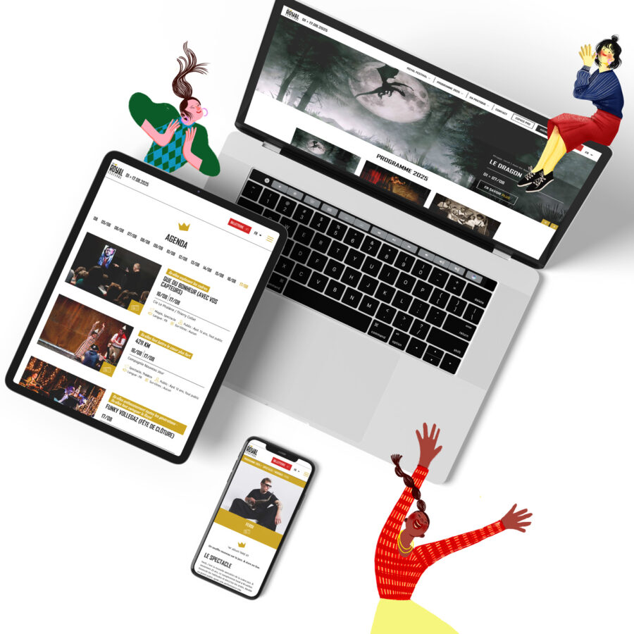 Graphic Plugin, agence de communication à Liège : Projet : Site web : Royal Festival Spa