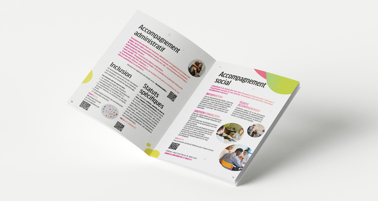 Graphic Plugin, agence de communication à Liège : Projet : Agenda pour HELMo