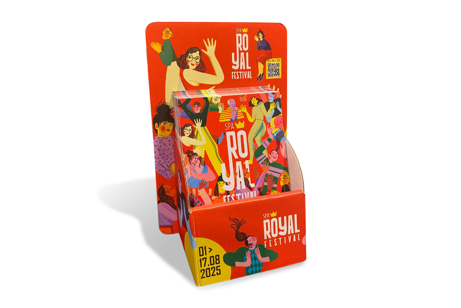 Graphic Plugin, agence de communication à Liège : Projet : Campagne d'affichages pour Royal Festival Spa
