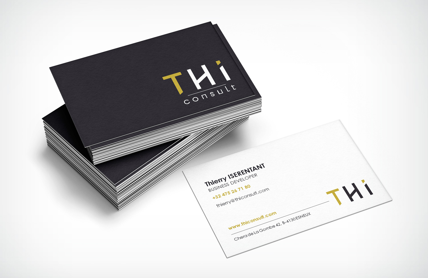 Graphic Plugin, agence de communication à Liège : Projet : Identité graphique pour THI Consult