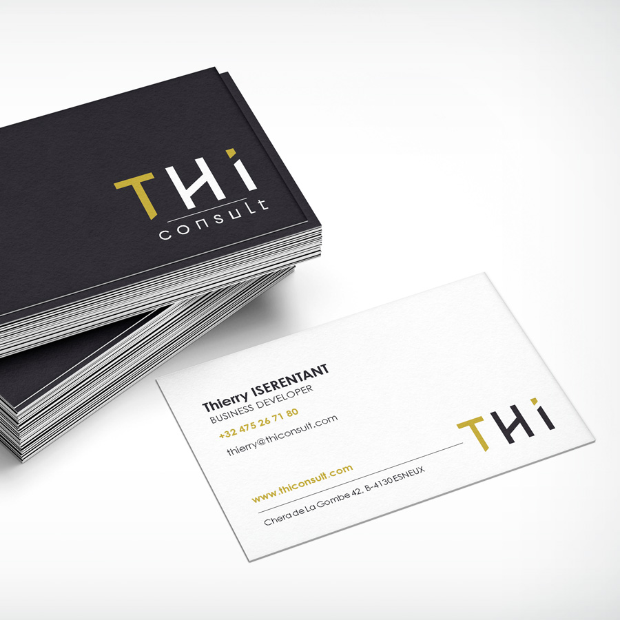 Graphic Plugin, agence de communication à Liège : Projet : Identité graphique : THI Consult